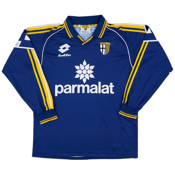 1998-99 Parma Player Issue Lotto Training L/S Shirt #104 - 8/10 - (XL)