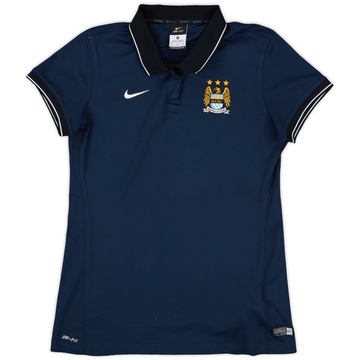 2014-15 Manchester City Nike Polo Shirt - 9/10 - (Women's M)