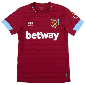 2018-19 West Ham Match Issue Home Shirt #15 (Fredericks)