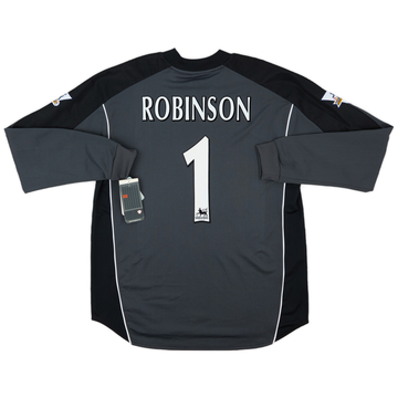 2003-04 Leeds United GK Shirt Robinson #1 (XL)