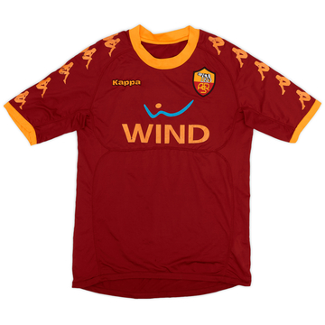 2010-11 Roma Home Shirt - 6/10 - (XL.Boys)