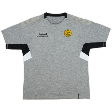 2018-19 AC Horsens Staff Issue Hummel Training Shirt Peter Sørensen' - 8/10 - (XXL)