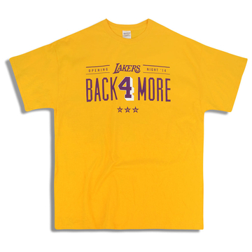 2014 LA Lakers Scott #4 Opening Night Tee XL