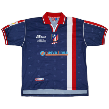 1999-00 Atletico Madrid Match Issue Away Shirt #5
