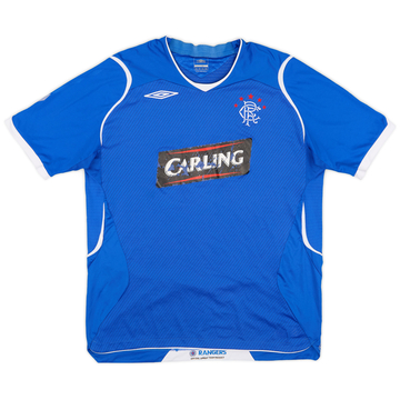 2008-09 Rangers Home Shirt - 4/10 - (L)