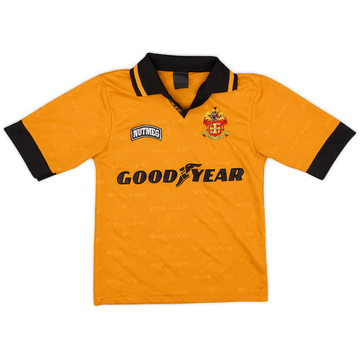 1995-96 Wolves Home Shirt - 9/10 - (S.Boys)