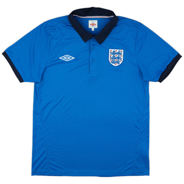 2010-11 England Umbro Polo Shirt - 8/10 - (M)
