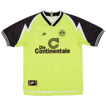 1995-96 Borussia Dortmund Home Shirt - 8/10 - (XL.Boys)