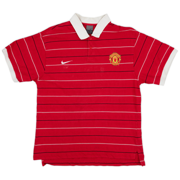 2004-05 Manchester United Nike Polo Shirt - 7/10 - (M)