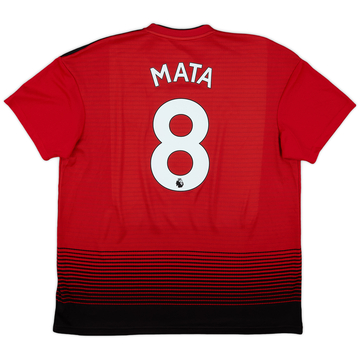 2018-19 Manchester United Home Shirt Mata #8 (XL)