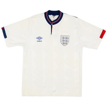 1987-90 England Home Shirt - 6/10 - (S)