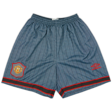 1995-96 Manchester United Away Shorts - 8/10 - (S)