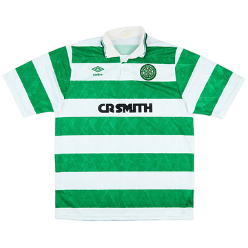 1989-91 Celtic Home Shirt - 6/10 - (L)