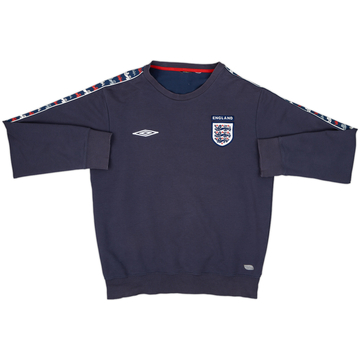 2002-04 England Umbro Sweat Top - 7/10 - (L)