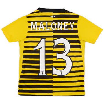 2011-12 Celtic Third Shirt Maloney #13 - 9/10 - (S.Boys)