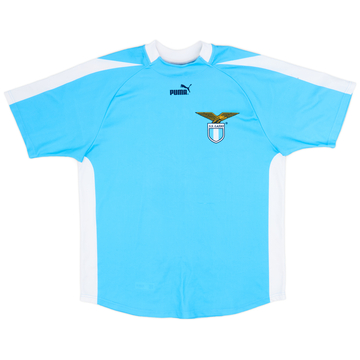 2003-04 Lazio 'Signed' Basic Home Shirt - 7/10 - (L)