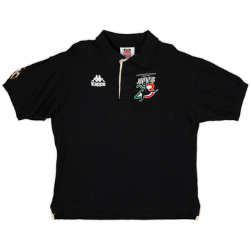 1994-95 Juventus 'Campionato Italiano' Kappa Polo Shirt - 9/10 - (M)