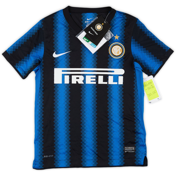 2010-11 Inter Milan Home Shirt (S.Boys)