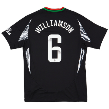 2024-25 Arsenal Women's Away Shirt Williamson #6 (Unisex Fit)