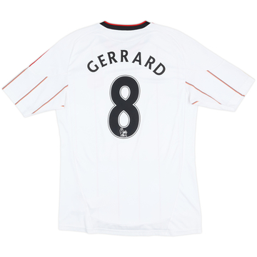 2010-11 Liverpool Camiseta Visitante Gerrard #8 - 5/10 - (M)