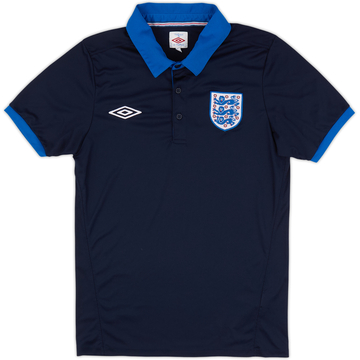 2010-11 England Umbro Polo Shirt - 9/10 - (S)