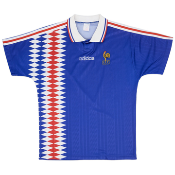 1994-96 France Home Shirt - 8/10 - (M)