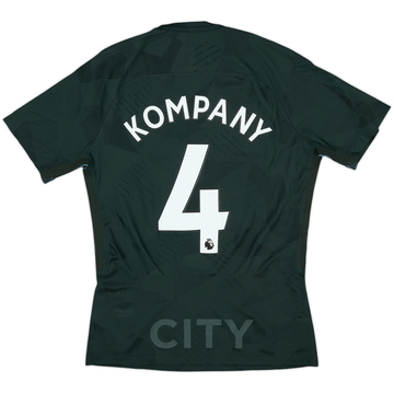 2017-18 Manchester City Player Issue Third Shirt Kompany #4 - 8/10 - (M)