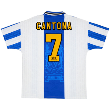 1994-96 Manchester United Third Shirt Cantona #7 - 8/10 - (XL)
