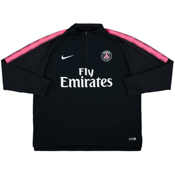 2018-19 Paris Saint-Germain Nike 1/4 Zip Drill Top - 10/10 - (XXL)