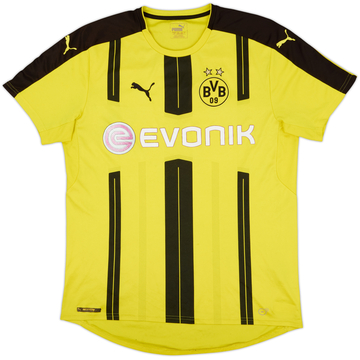 2016-17 Borussia Dortmund Home Shirt - 4/10 - (L)