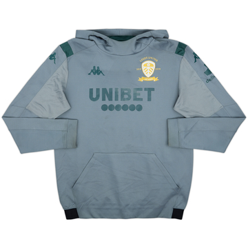 2019-20 Leeds United Kappa Hooded Drill Top - 8/10 - (XL)