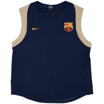 2003-04 Barcelona Nike Chaleco de entrenamiento - 8/10 - (L)