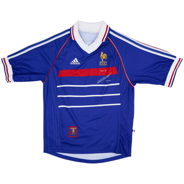 1998-00 France 'Pour Toi Marcel Desailly' Home Shirt - 7/10 - (S)