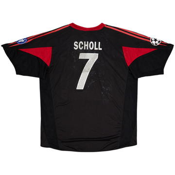 2004-05 Bayern Munich Third Shirt Scholl #7 - 4/10 - (XL)