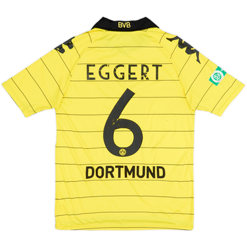 2010-11 Borussia Dortmund II Match Issue Home Shirt Eggert #6