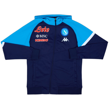 2020-21 Napoli Kappa Hooded Track Jacket - 9/10 - (S)