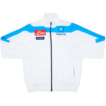 2013-14 Napoli Macron Track Jacket - 6/10 - (XXL)