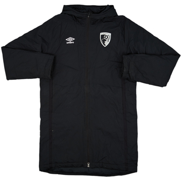 2018-19 Bournemouth Umbro Padded Bench Coat - 8/10 - (L)