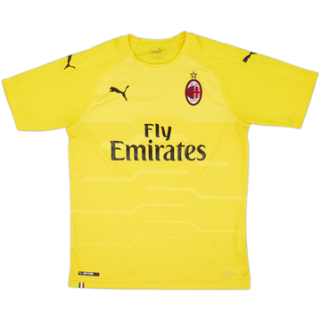 2018-19 AC Milan GK S/S Shirt - 6/10 - (M)
