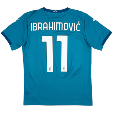 2020-21 AC Milan Third Shirt Ibrahimovic #11 - 8/10 - (S)