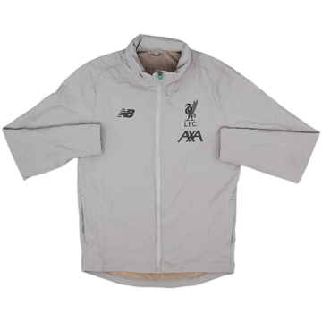 2019-20 Liverpool New Balance Hooded Track Jacket - 8/10 - (S)