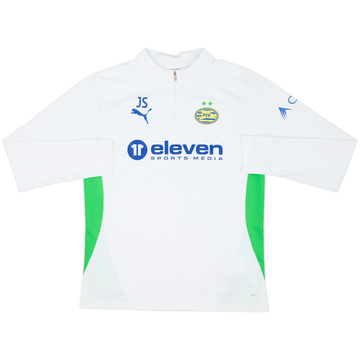 2024-25 PSV Staff Issue Puma 1/4 Zip Training Top JS - 6/10 - (M)