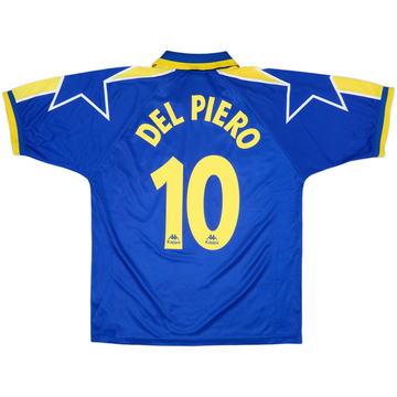 1996-97 Juventus Away Shirt Del Piero #10 - 7/10 - (XL)