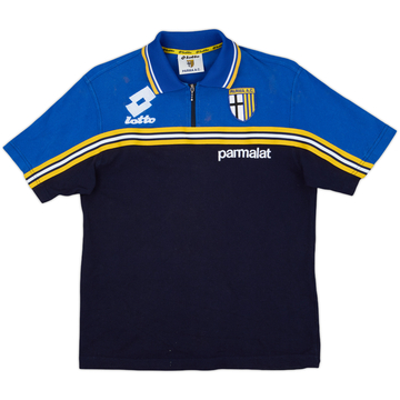 1998-99 Parma Lotto 1/4 Zip Polo Shirt - 5/10 - (S)