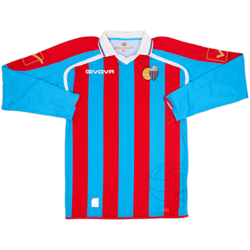 2010-12 Catania Home L/S Shirt - 8/10 - (XL)