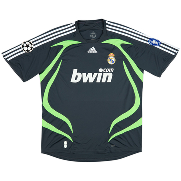 2007-08 Real Madrid CL Third Shirt - 7/10 - (XL)