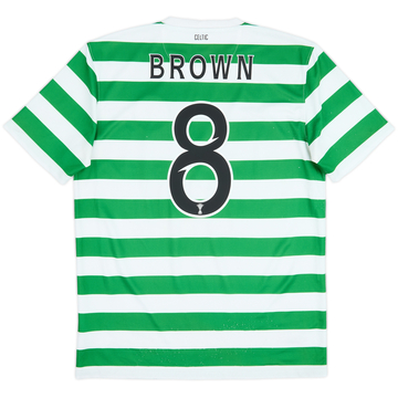 2012-13 Celtic '125th Anniversary' Home Shirt Brown #8 - 6/10 - (M)