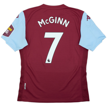 2019-20 Aston Villa Home Shirt McGinn #7 - 5/10 - (L)