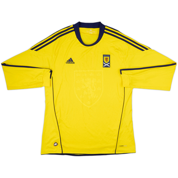 2010-11 Scotland Away L/S Shirt - 4/10 - (L)