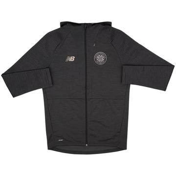 2019-20 Celtic New Balance Hooded Track Jacket - 8/10 - (L)